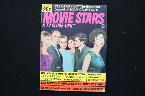 1967 JULY MOVIE STARS & TV CLOSE-UPS MAGAZINE - FRANK SINATRA COVER - E 24235