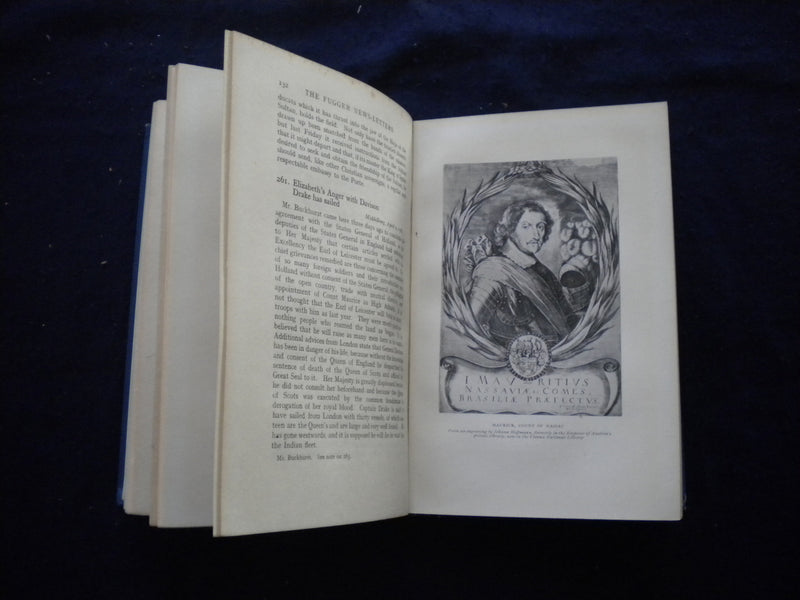 1926 THE FUGGER NEWS LETTERS 1568-1605 HARDCOVER BOOK - SECOND SERIES - KD 8023