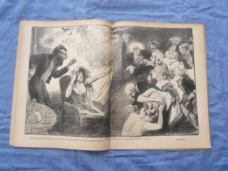 1903 JULY 18 LE SOURIRE MAGAZINE - ILLUSTRATED COMEDY - FRENCH TEXT - SP 4865T
