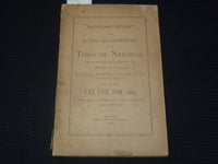 1888 TOWN OF NEEDHAM AUDITOR'S REPORT - RECEIPTS & EXPENDITURES - K 2703