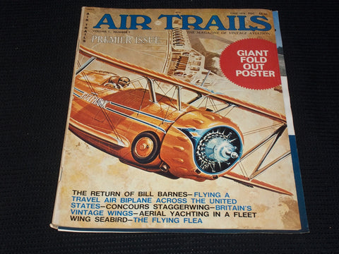 1976 FALL AIR TRAILS MAGAZINE - PREMIER ISSUE COVER - E 7085