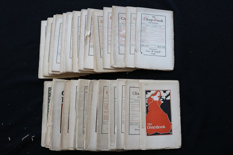 1894-1896 THE CHAP BOOK - SEMI-MONTHLY - LOT OF 38 - O 3717