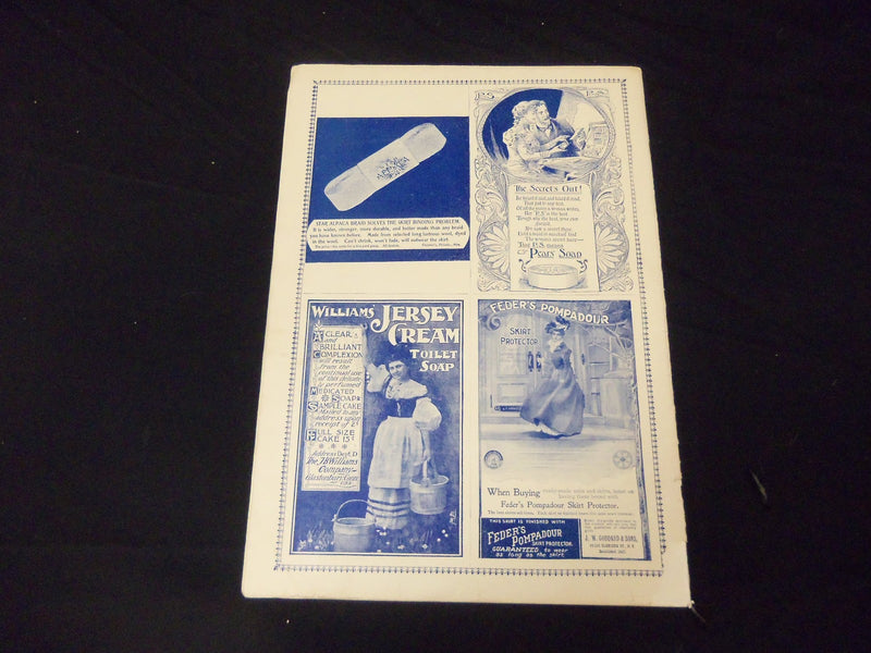 1899 MARCH DEMOREST'S FAMILY MAGAZINE - GREAT ILLUSTRATIONS & ADS - ST 1823