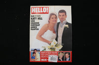 1999 MARCH 20 HELLO! MAGAZINE - KATY HILL & ANDREW FRAMPTON COVER - E 25774
