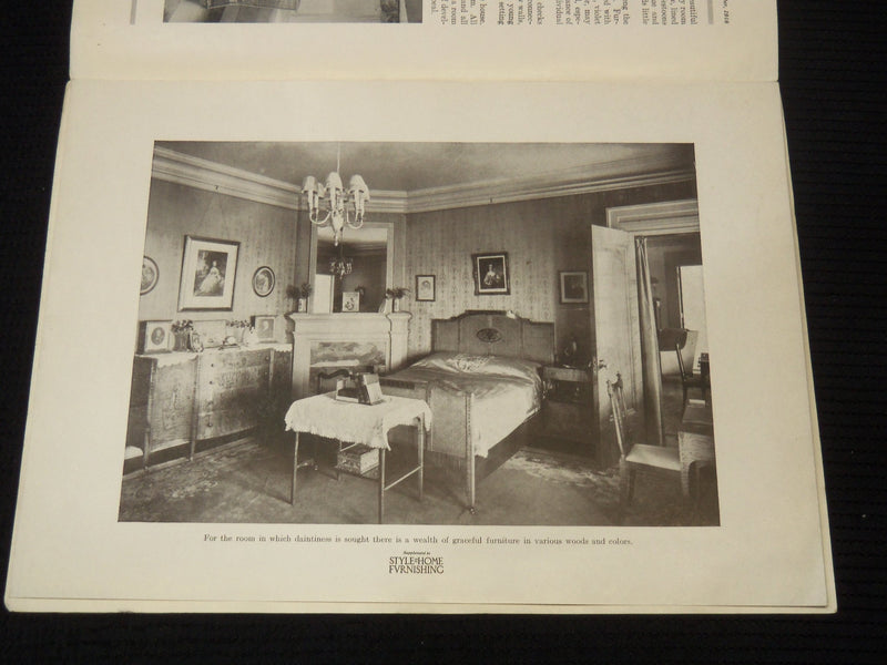 1916-1917 GREIG FURNITURE COMPANY STYLE IN HOME MAGAZINE LOT OF 4 - K 2153