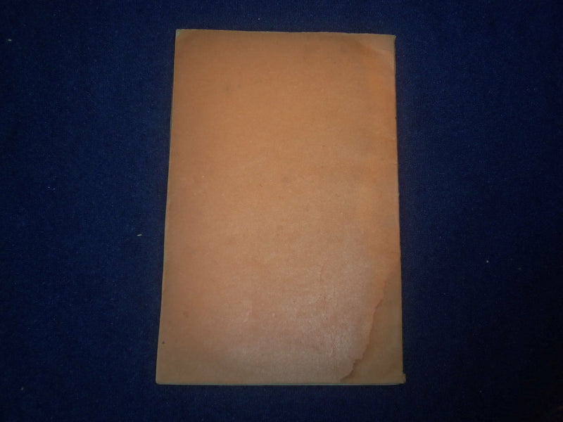 1928 AUGUST PEGASUS MAGAZINE OF VERSE - J 6408