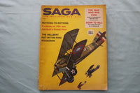 1960 DECEMBER SAGA MAGAZINE - HAT-IN-THE-RING SQUADRON COVER - E 26649