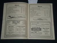 1917 NOV 26-DEC THE FENWAY THEATRE PROGRAM & TICKET - BOSTON - J 4081