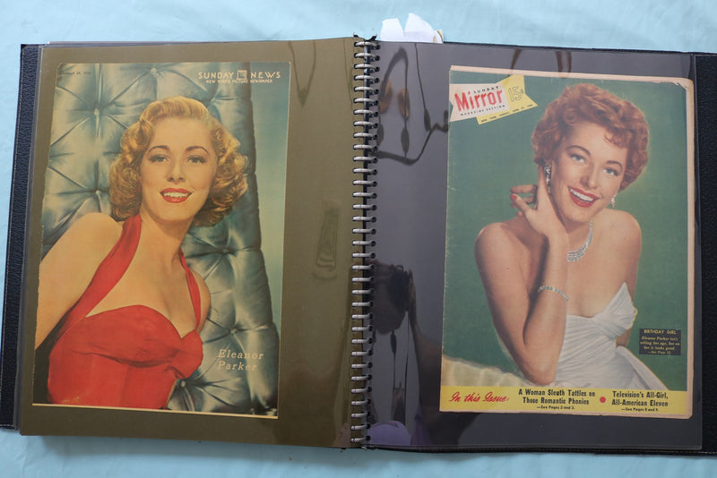HOLLYWOOD STARS SCRAPBOOK - GREGORY PECK - MERLE OBERON - KIM NOVAK - #22