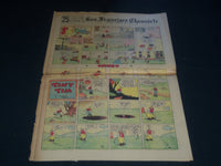 1933 AUGUST 27 SAN FRANCISCO CHRONICLE SUNDAY COLOR COMICS - NP 3730