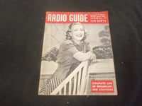 1939 NOVEMBER 10 RADIO GUIDE MAGAZINE - ONA MUNSON COVER - SP 9517T
