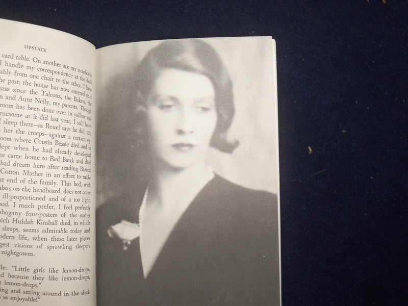 1971 UPSTATE NORTHERN NEW YORK HARDCOVER BOOK BY EDMUND WILSON - KD 8789