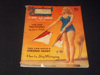 1941 MARCH PHYSICAL CULTURE MAGAZINE NICE EXERCISE WORKOUT ISSUE - E 3744