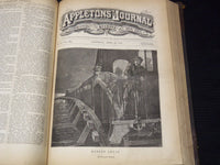 1870 JAN-JUNE APPLETON'S JOURNAL BOUND VOLUME NO. 3 - ILLUSTRATIONS - KD 7462H