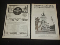 1913 JUNE 14 HARPER'S WEEKLY MAGAZINE - REMEMBERING THE MAINE - ST 6392