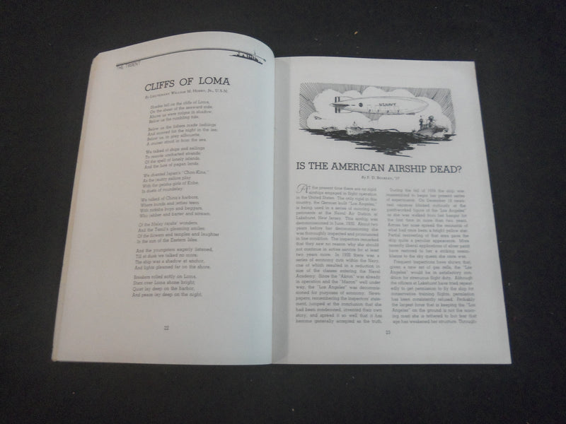 1935-1936 TRIDENT MAGAZINE - UNITED STATES NAVAL ACADEMY - B 5530S