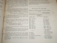 1833 JOURNALS OF THE HOUSE OF LORDS VOLUME NO. 65 - GULIELMI QUARTI - KD 4B