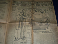 1926 JUNE 26 SAN ANTONIO SUNDAY LIGHT SPORT SECTION - BOB COUCHMAN - NP 972K