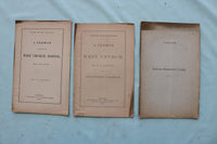 1846-1883 C.A. BARTOL SERMON & DISCOURSE BOOKLETS - BOSTON - LOT OF 26- O 3979
