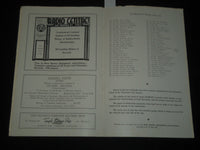 1941-1942 NEW HAVEN SYMPHONY ORCHESTRA FIRST CONCERT PROGRAM - J 5465