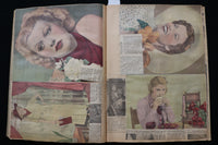 1930'S MOVIE STARS COLOR SCRAPBOOK - JEAN HARLOW - RITA CANSINO - E 24915