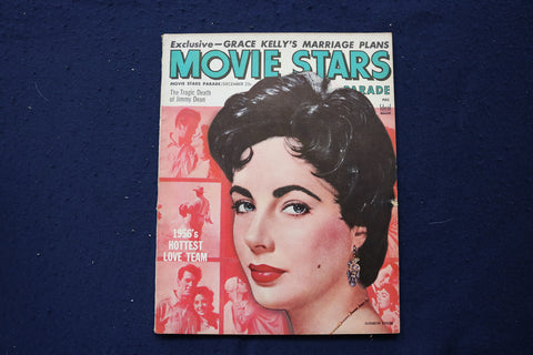 1955 DECEMBER MOVIE STARS PARADE MAGAZINE - ELIZABETH TAYLOR COVER - E 18073
