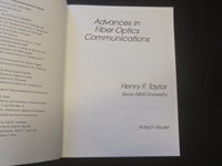 1988 ADVANCES IN FIBER OPTICS COMMUNICATIONS SOFTCOVER BOOK - TAYLOER - R 734G