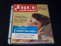 1959 FEBRUARY TRUE CONFESSIONS MAGAZINE - VERY NICE FRONT COVER - E 3504