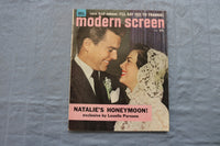 1958 APRIL MODERN SCREEN MAGAZINE - NATALIE WOOD/ROBERT WAGNER COVER - ST 1007I