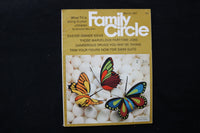 1967 MARCH FAMILY CIRCLE MAGAZINE - BUTTERFLY EASTER EGGS COVER - SP 4184Q