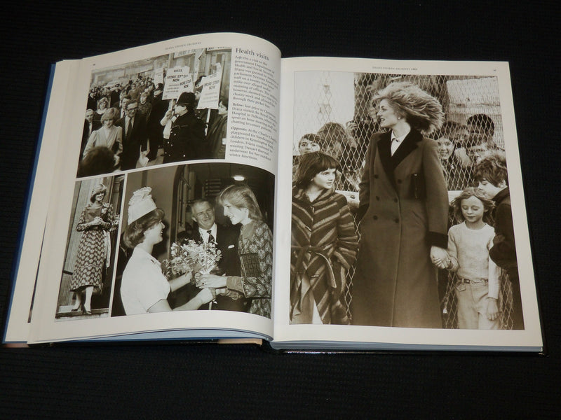 2005 DIANA UNSEEN ARCHIVES HARDCOVER BOOK BY ALISON GAUNLETT - R 724V