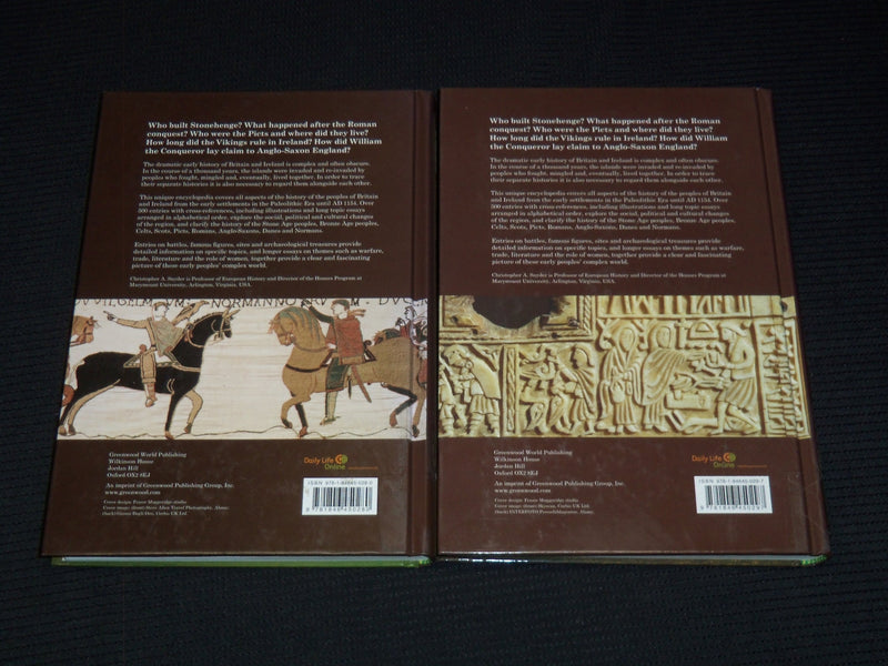 2008 EARLY PEOPLES OF BRITAIN AND IRELAND VOLUME 1 & 2 - R 701K