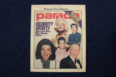 1981 NOVEMBER 29 PARADE MAGAZINE - MARILYN MONROE-FRANK SINATRA COVER - E 18815