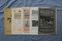 1914-1921 PHOTOGRAPHY MAGAZINES - LOT OF 5 - O 3833