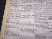 1934 MAY 10 NEW YORK TIMES - BORAH WALKS OUT - NT 4200