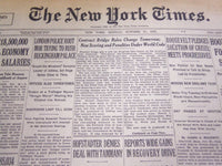 1932 OCTOBER 31 NEW YORK TIMES - CONTRACT BRIDGE RULES CHANGE TOMORROW - NT 4981