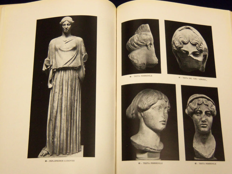 1953 MUSEO NAZIONALE ROMANO BY ENRICO PARIBENI ITALIAN BOOK - PHOTOS - KD 2061