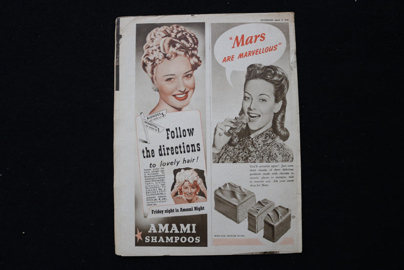 1948 MARCH 13 PICTUREGOER MAGAZINE - EDANA ROMNEY COVER - E 25981