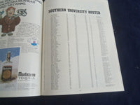 1975 NOV 8 MEAC-SWAC SHOWDOWN PROGRAM -HOWARD UNIV VS SOUTHERN UNIV - SP 1214D
