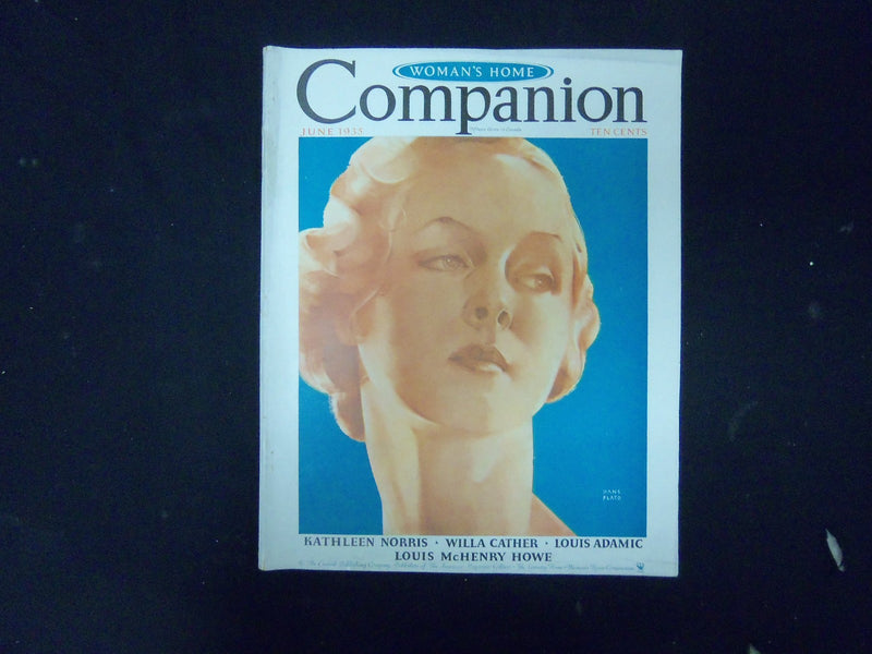 1935 JUNE WOMAN'S HOME COMPANION MAGAZINE - ILLUSTRATIONS STORIES ADS-ST 3873