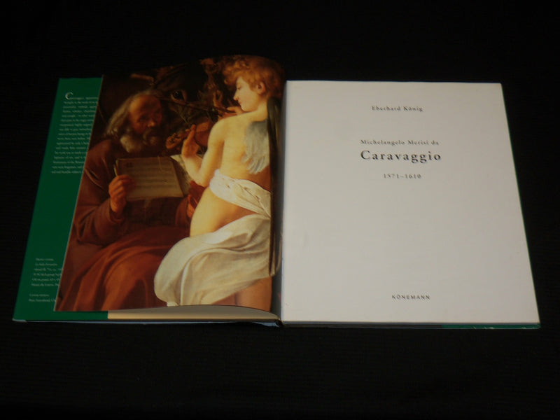1998 CARAVAGGIO 1571-1610 HARDCOVER BOOK BY EBERHARD KONIG - R 720O