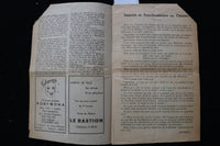 1945 MARCH 8 GAITE - LE THEATRE DE LA REVUE PROGRAMME - FRENCH - K 2802