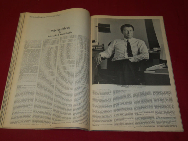 1985 APRIL INTERVIEW MAGAZINE - SHIRLEY MACLAINE COVER - GREAT ADS - B 5450