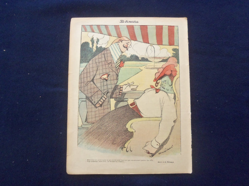 1905 NOV 25 LE SOURIRE MAGAZINE - ILLUSTRATED COMEDY - FRENCH TEXT - SP 4866X