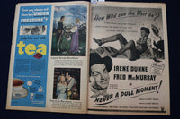 1950 NOV 12 SUNDAY NEWS PICTURE NEWSPAPER - JANET LEIGH - COLOR MOVIES- E 22761