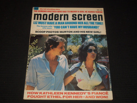 1973 DECEMBER MODERN SCREEN MAGAZINE - BURT REYNOLDS COVER - E 14320
