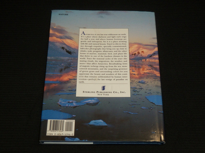 1993 A NATURAL HISTORY OF THE ANTARCTIC HARDCOVER BOOK - R 727S
