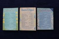 1943 READER'S DIGEST MAGAZINE - LOT OF 9 - O 3446