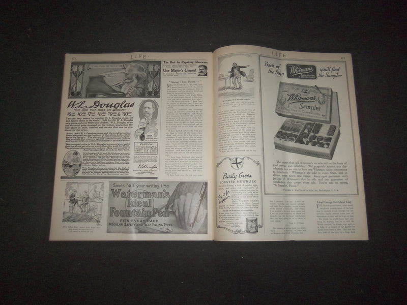 1919 SEPTEMBER 11 LIFE MAGAZINE - THE NEW TEACHER - L 769R