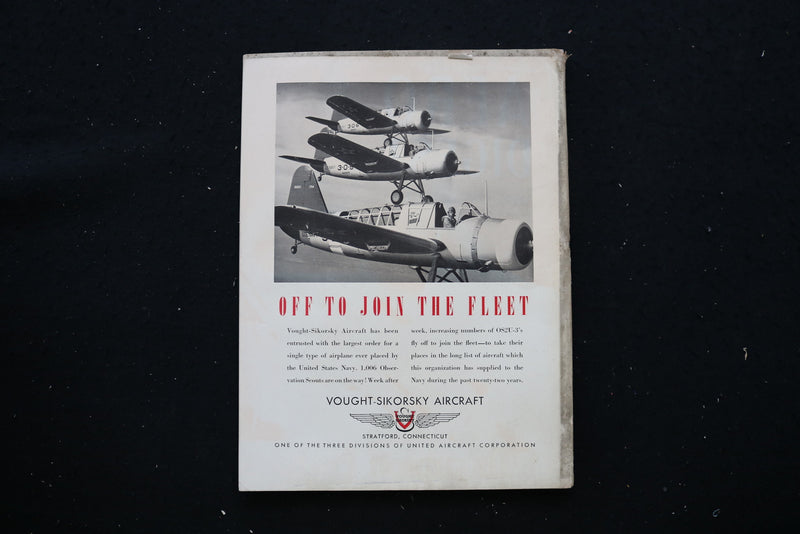 1941 JANUARY AERO DIGEST MAGAZINE - CURTISS-WRIGHT MODEL 21B FIGHTER - E 10717